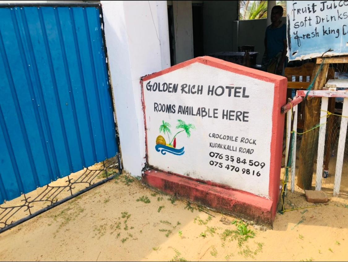 Golden Rich Hotel Arugam Bay Bagian luar foto